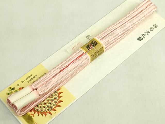 平和屋着物●極上　有職組紐道明　帯締め　冠組　桜　宮内庁御用　国立博物館御用　東京芸術大学御用　逸品　未使用　DZAA12334kh6