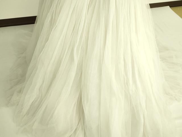 平和屋本店●極上　ドレス　婚礼　結婚式　披露宴　花嫁　演奏会　発表会　ステージ　ビーズ　チュール　スパンコール　逸品　DZAA12353kh6