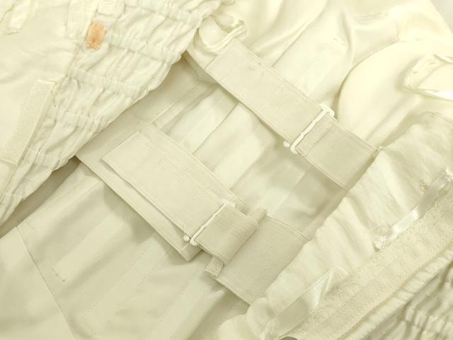 平和屋本店●極上　ウエディングドレス　婚礼　結婚式　披露宴　花嫁　演奏会　発表会　ステージ　ビーズ　チュール　逸品　DZAA12354kh6