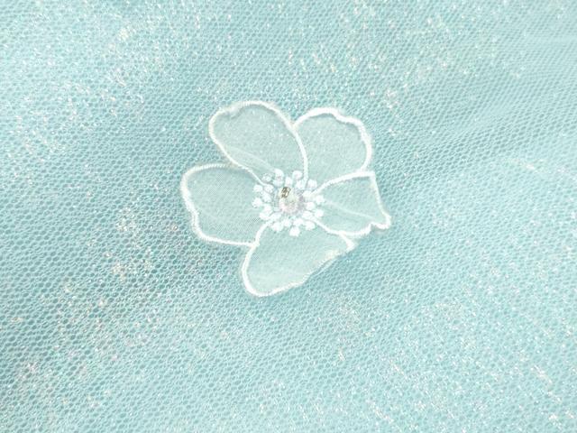 平和屋本店●極上　カラードレス　婚礼　結婚式　披露宴　花嫁　演奏会　発表会　ステージ　essai　ビーズ　チュール　逸品　DZAA12363kh6