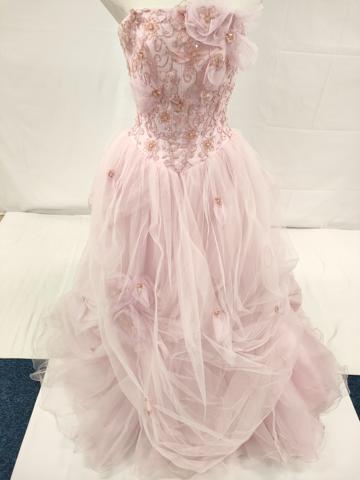 平和屋本店●極上　カラードレス　婚礼　結婚式　披露宴　花嫁　演奏会　発表会　ステージ　FANCY　ビーズ　レース　逸品　DZAA12364kh6