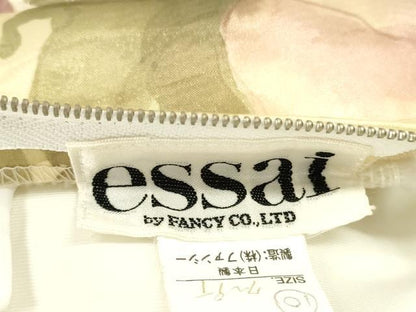 平和屋本店●極上　カラードレス　婚礼　結婚式　披露宴　花嫁　演奏会　発表会　ステージ　essai　花柄　逸品　DZAA12382kh6