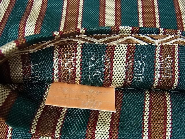 平和屋本店■極上　龍村晋謹製　両面全通柄袋帯　吉野間道錦　逸品　未使用　DZAA1238kh4 - 平和屋