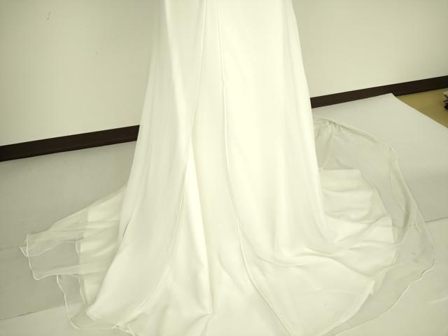 平和屋本店●極上　ウェディングドレス　婚礼　結婚式　披露宴　花嫁　レース　花　elieca　逸品　DZAA12397kh6