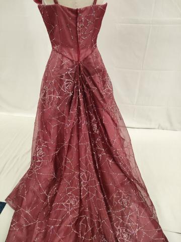 平和屋本店●極上　カラードレス　婚礼　結婚式　披露宴　花嫁　演奏会　発表会　ステージ　LEFENSE　スパンコール　逸品　DZAA12406kh6