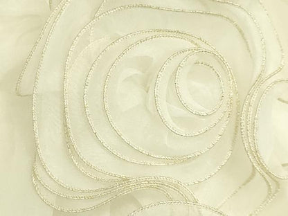 平和屋本店●極上　ウェディングドレス　婚礼　結婚式　披露宴　花嫁　ビーズ　レース　チュール　刺繍　逸品　DZAA12422kh6