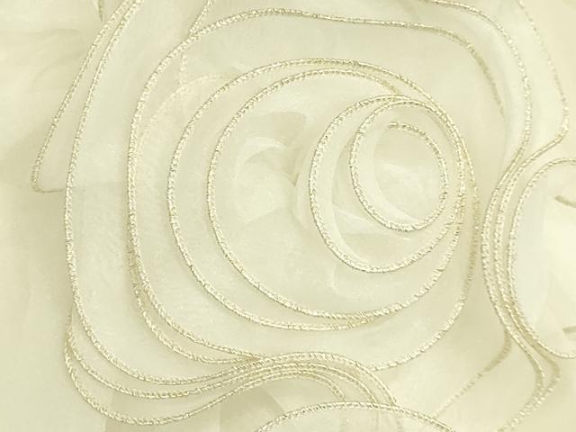 平和屋本店●極上　ウェディングドレス　婚礼　結婚式　披露宴　花嫁　ビーズ　レース　チュール　刺繍　逸品　DZAA12422kh6