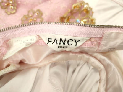 平和屋本店●極上　カラードレス　婚礼　結婚式　披露宴　花嫁　演奏会　発表会　FANCY　ホルターネック　ビーズ　逸品　DZAA12433kh6