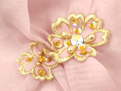 平和屋本店●極上　カラードレス　婚礼　結婚式　披露宴　花嫁　演奏会　発表会　FANCY　ホルターネック　ビーズ　逸品　DZAA12433kh6