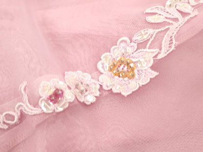 平和屋本店●極上　カラードレス　婚礼　結婚式　披露宴　花嫁　演奏会　発表会　ステージ　essai　ビーズ　チュール　逸品　DZAA12435kh6
