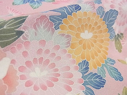 平和屋本店■極上　振袖　友禅　作家物　吉祥花文　逸品　DZAA1296kh4 - 平和屋