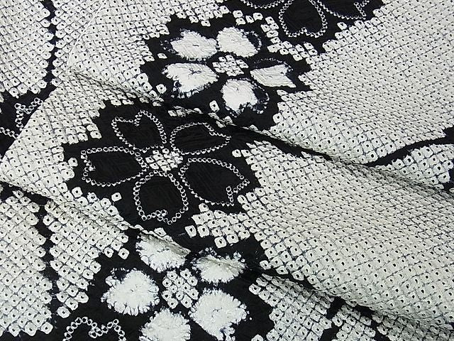 平和屋本店■極上　本疋田絞り　振袖　舞花文　さが美扱い　逸品　DZAA1464kh4 - 平和屋