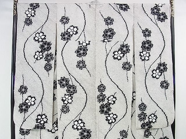 平和屋本店■極上　本疋田絞り　振袖　舞花文　さが美扱い　逸品　DZAA1464kh4 - 平和屋