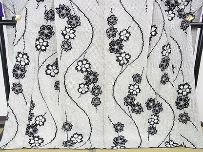 平和屋本店■極上　本疋田絞り　振袖　舞花文　さが美扱い　逸品　DZAA1464kh4 - 平和屋