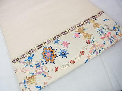 平和屋本店■極上　龍村平蔵製　本袋帯　千代の冠錦　金糸　逸品　DZAA1524kh4 - 平和屋