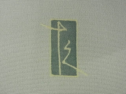 平和屋本店■極上　加賀友禅の巨匠　初代　由水十久　訪問着　平安人物　松　若芽色地　逸品　DZAA1565kh4 - 平和屋