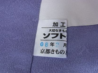 平和屋本店■極上　二代目　久保田一竹　幻の辻が花　訪問着　霞文　暈し染め　金通し地　京都きもの友禅扱い　逸品　未使用　DZAA1669kh4 - 平和屋