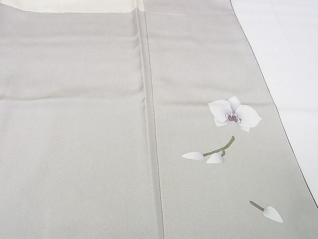 平和屋本店■極上　京都の名門ブランド　銀花仙　訪問着　胡蝶蘭　暈し染め　逸品　未使用　DZAA1670kh4 - 平和屋