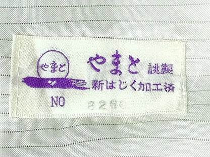 平和屋本店■極上　夏物　結城紬　夏結城　奥順謹製　はたおり娘　中山さツ子作　やまと誂製　証紙付き　逸品　未使用　DZAA1752kh4 - 平和屋