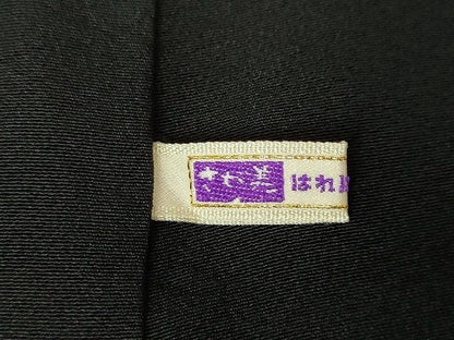平和屋本店■極上　本加賀友禅作家　南克治　訪問着　水芭蕉　黒地　さが美扱い　逸品　DZAA1754kh4 - 平和屋