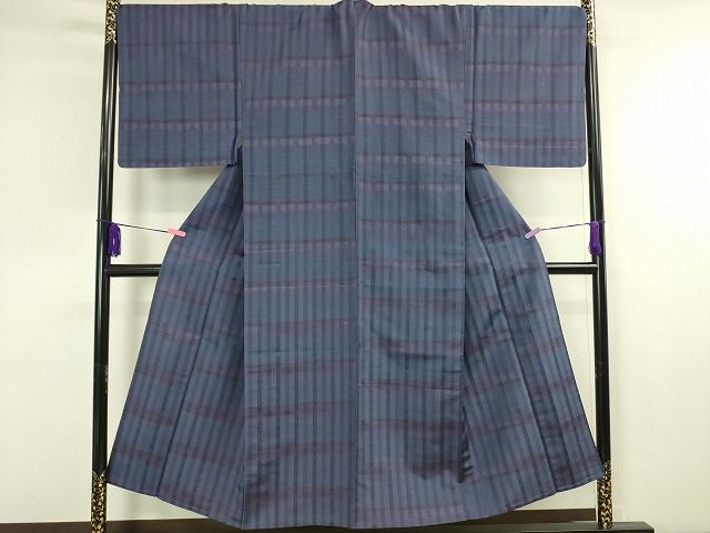平和屋本店■極上　男性　お召　博多織　献上　逸品　DZAA1859kh4 - 平和屋