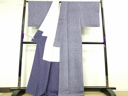 平和屋本店■極上　人間国宝 小宮康孝　江戸小紋　蓑亀　逸品　未使用　DZAA1945kh4 - 平和屋