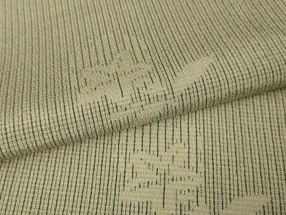 平和屋本店■極上　本塩沢　単衣　草花文　白新染織　証紙付き　逸品　DZAA1951kh4 - 平和屋
