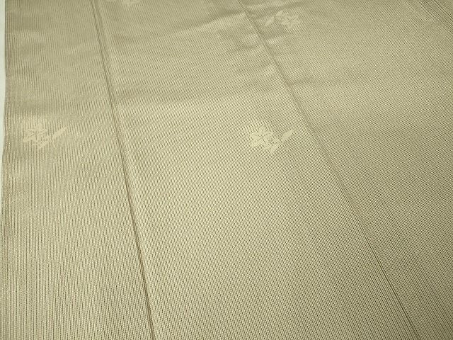 平和屋本店■極上　本塩沢　単衣　草花文　白新染織　証紙付き　逸品　DZAA1951kh4 - 平和屋