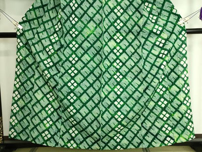 平和屋本店■極上　夏物　浴衣　有松鳴海絞り　菱文　綿　逸品　DZAA20119kh5