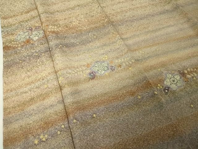平和屋本店■極上　初代　久保田一竹　幻の辻が花　訪問着　暈し染め　金通し地　逸品　DZAA2012kh4 - 平和屋