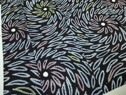 平和屋着物∴極上 夏物 浴衣 有松鳴海絞り 花火 綿 逸品 DZAA20130kh5