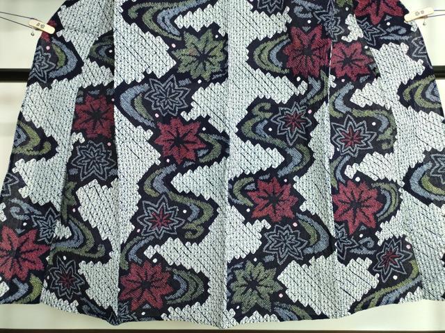 平和屋着物∴極上 夏物 浴衣 有松鳴海絞り 竜田川 綿 逸品 DZAA20145kh5