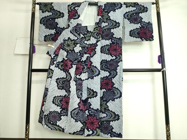 平和屋着物∴極上 夏物 浴衣 有松鳴海絞り 竜田川 綿 逸品 DZAA20145kh5