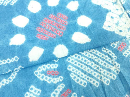 平和屋本店■極上　夏物　浴衣　有松鳴海絞り　向日葵　ひまわり　綿　逸品　DZAA20152kh5