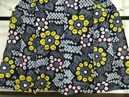 平和屋着物∴極上 夏物 浴衣 有松鳴海絞り 向日葵 ヒマワリ 綿 逸品 DZAA20158kh5