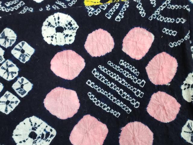 平和屋着物∴極上 夏物 浴衣 有松鳴海絞り 向日葵 ヒマワリ 綿 逸品 DZAA20158kh5