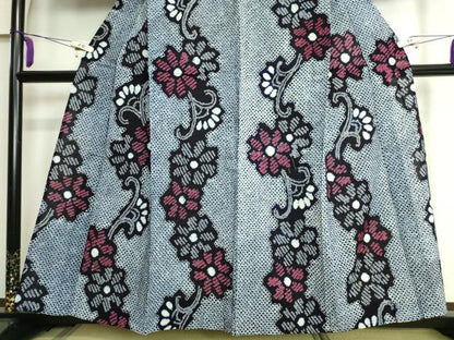 平和屋着物∴極上 夏物 浴衣 有松鳴海絞り 花唐草文 綿 逸品 DZAA20169kh5