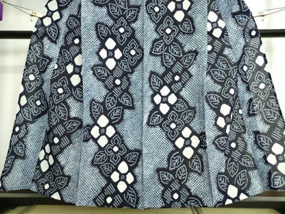 平和屋着物∴極上 夏物 浴衣 有松鳴海絞り 草花間道 綿 逸品 DZAA20192kh5