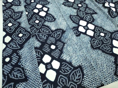 平和屋着物∴極上 夏物 浴衣 有松鳴海絞り 草花間道 綿 逸品 DZAA20192kh5