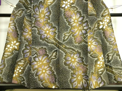 平和屋着物∴極上 夏物 浴衣 有松鳴海絞り 草花文 綿 逸品 DZAA20194kh5