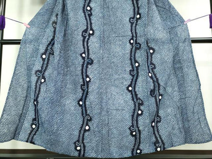 平和屋着物∴極上 夏物 浴衣 有松鳴海絞り 枝蕾 綿 逸品 DZAA20214kh5