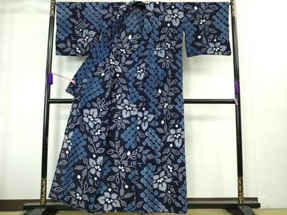 平和屋着物∴極上 夏物 浴衣 有松鳴海絞り 花間道 綿 逸品 DZAA20253kh5