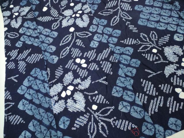 平和屋着物∴極上 夏物 浴衣 有松鳴海絞り 花間道 綿 逸品 DZAA20253kh5