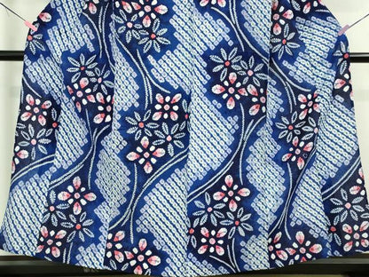 平和屋着物∴極上 夏物 浴衣 有松鳴海絞り 舞花文 綿 逸品 未使用 DZAA20302kh5