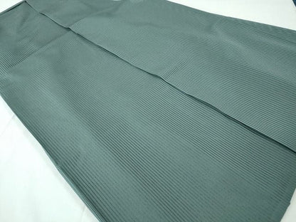 平和屋本店■極上　夏物　男性　馬乗袴　縦絽　藍鼠色　逸品　DZAA2034kh4 - 平和屋