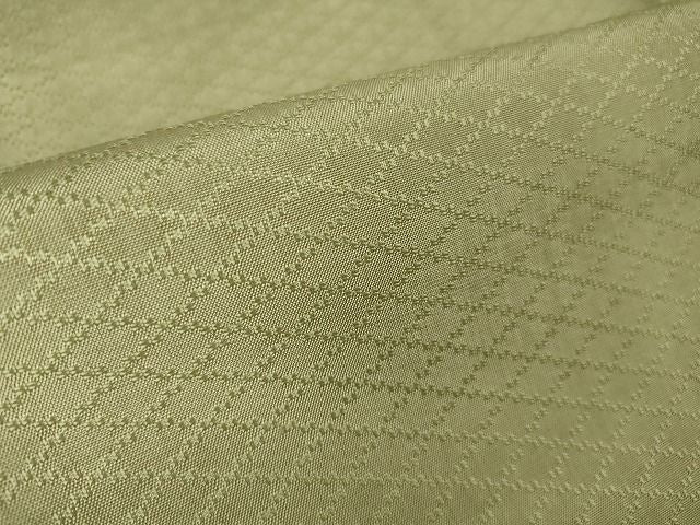 平和屋本店■極上　本場琉球　南風原花織　手織　赤嶺忠作　砂色地　証紙付き　逸品　未使用　DZAA2134kh4 - 平和屋