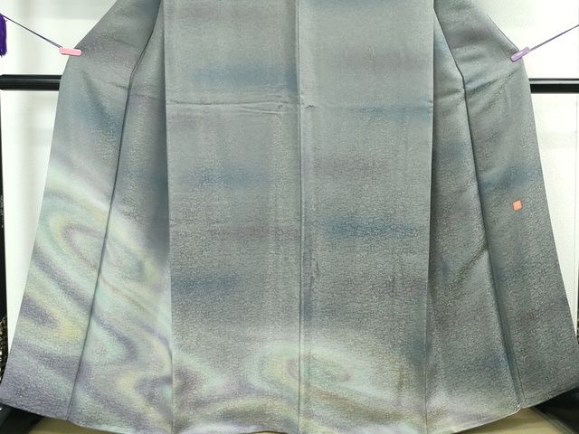 平和屋本店■極上　久保田一竹　幻の辻が花　訪問着　笹鳥地紋　暈し染め　金通し地　健勝苑扱い　逸品　DZAA2199kh4 - 平和屋