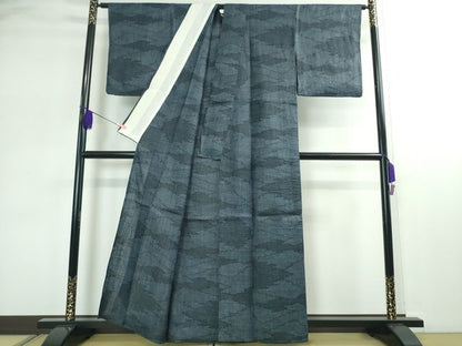 平和屋本店■極上　夏物　重要無形文化財　本場宮古上布　苧麻　霞文　逸品　DZAA2206kh4 - 平和屋