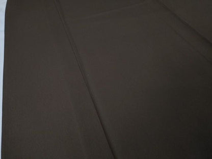 平和屋本店■極上　夏物　男性　夏お召　赤墨色　キングサイズ　逸品　DZAA2248kh4 - 平和屋