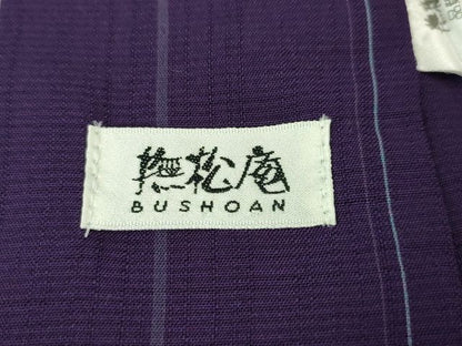 平和屋本店■極上　撫松庵　小紋・浴衣兼用　セオアルファ　紅梅織　草花文　洗える着物　逸品　DZAA2264kh4 - 平和屋